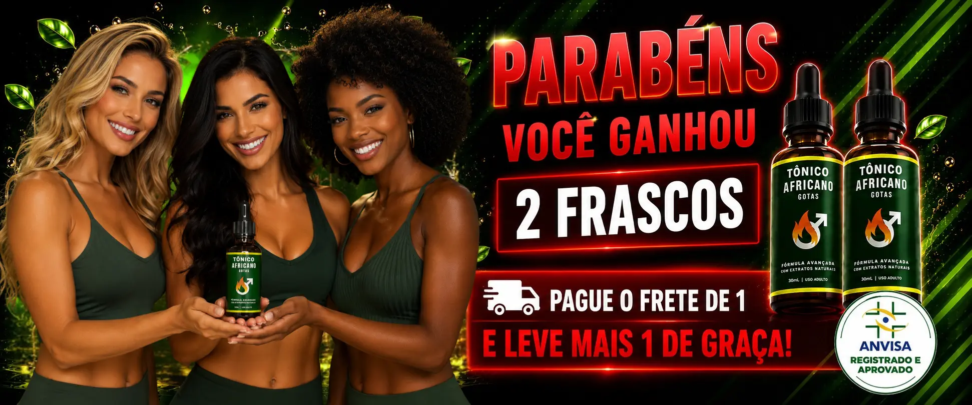 Tônico Africano - 2 Frasco